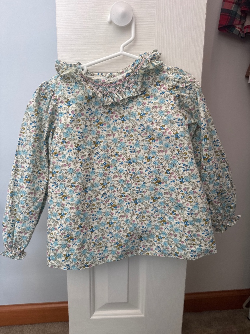Floral long sleeve shirt